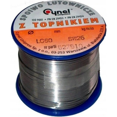Cín s polskou kalafunou Cynel 250 g 1 mm