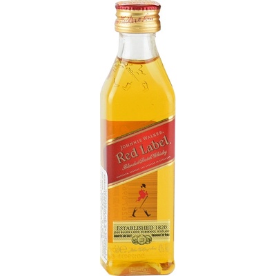 Johnnie Walker Red Label 40% 0,05 l (čistá fľaša)