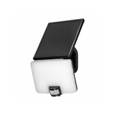 SOLIS LED 10W, solar light with PIR motion sensor, 1200lm, IP54, 4000K, 3000 mAh, black