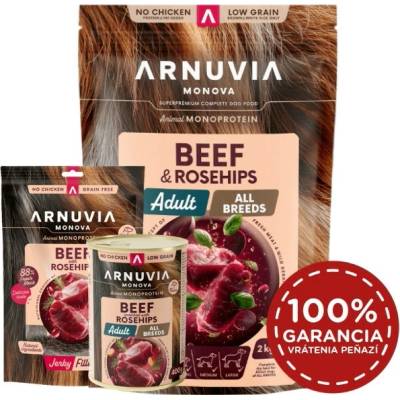Arnuvia Monova Adult All Breeds Beef & Rosehips 2 kg