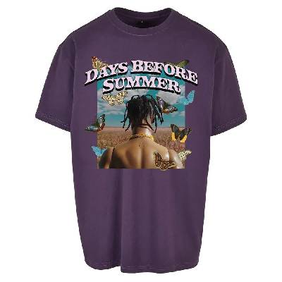 Тениска Mister tee Days Before Summer Oversize short sleeve T-shirt - Purple (Purple Night)