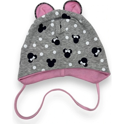 Minnie Mouse Dievčenské jarné čiapka ELIS Fuschiová Ružová