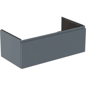 Ideal Standard Finesse - Шкафче за умивалник, 100x51x37 см, 1 чекмедже, Ribbed Matt ashblue E3393UQ (E3393UQ)
