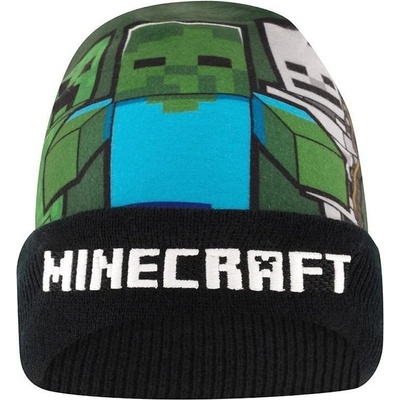 Teplá čiapka Minecraft Creeper Zombie a Skeleton