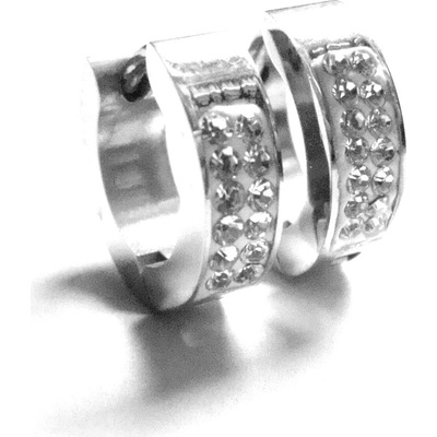 Steel Jewelry náušnice kroužky z chirurgické oceli NS141009