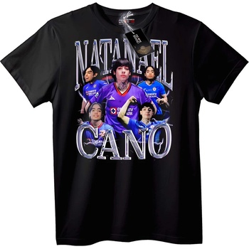 NOONEBRAND Тениска Натанаел Кано Футбол - 2XL, Black