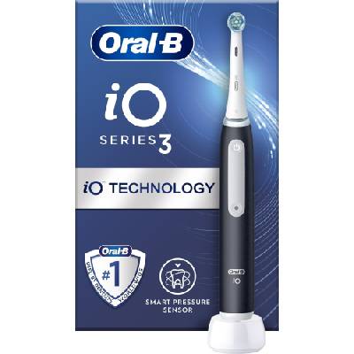 Elektrická zubná kefka Oral-B iO 3 Black Elektrická zubná kefka (8006540731277)