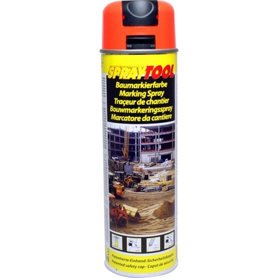 Spraytool značkovací sprej 500 ml oranžový