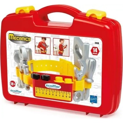 Ecoiffier Колан за инструменти и куфар Ecoiffier (2418)