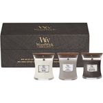 WoodWick Fireside & White Teak & Sand Driftwood 3 pcs