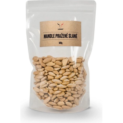 FromNature Mandle pražené solené 500 g