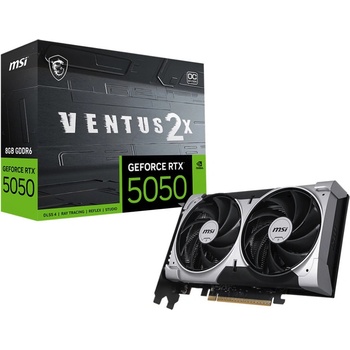 MSI GeForce RTX 5050 VENTUS 2X OC 8GB GDDR6 128bit