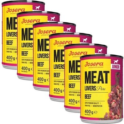 Josera Meat Lovers Pure Beef Junior 6 x 400 г