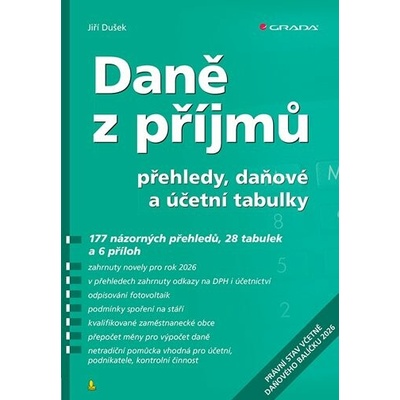 Daně z příjmů (2026) - Jiří Dušek
