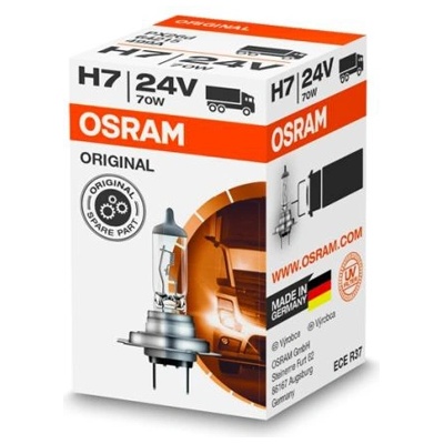 OSRAM Крушка OSRAM H7, 24V, 70W, 1750lm, 1 брой