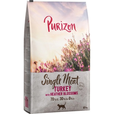Purizon Single Meat krůtí s květy vřesu 2 x 6,5 kg