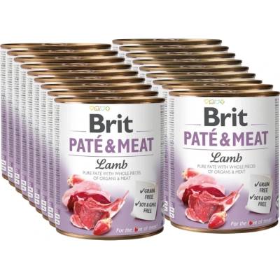 Brit Брит пате и агнеско месо 18x800г