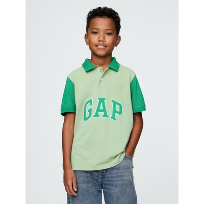 Детска поло тениска с логото на GAP GAP | Zelen | Момчешки | 160/162