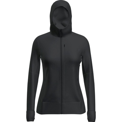 Icebreaker W Mer 260 Quantum IV LS Zip Ho Black
