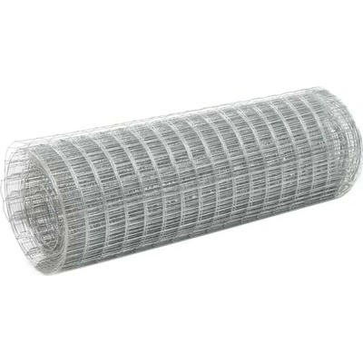 zahrada-XL Pletivo ke kurníku pozinkovaná ocel 25 x 0,5 m stříbrné