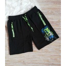 Kugo chlapecké kraťasy MS1728 černá / šedá