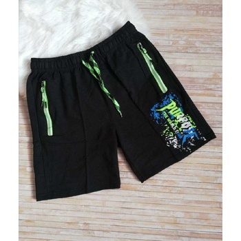 Kugo chlapecké kraťasy MS1728 černá / šedá