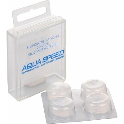 Aqua Speed Earplugs Silicone x4 špunty do uší