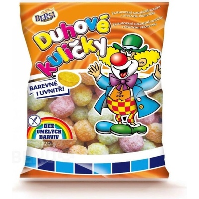 Bersi duhové koule s ovocnými příchutěmi 120 g