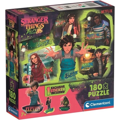 CLEMENTONI Stranger Things Tales from Partia z Hawkinsu 85 180 dielov