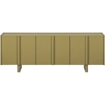 WOOOD Зелена маса за телевизор от масивен бор 152x53x46 cm Basu - WOOOD (374108-M)