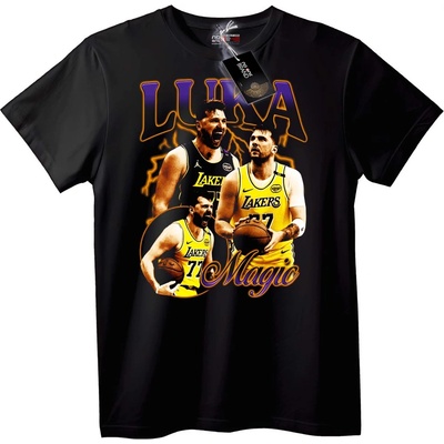 NOONEBRAND Тениска Лука Магия Lakers 77 - XL, White