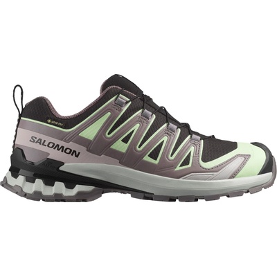 Salomon Дамски мултиспорт обувки Salomon Women's XA Pro 3D V9 GTX Multisport shoes - Black / Patina Green / Gray Violet - размер 44 (EU) (122-0899-1323)