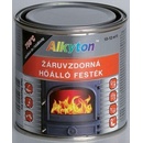 Barvy na kov Alkyton žáruvzdorná vypalovací barva 0,75L černá