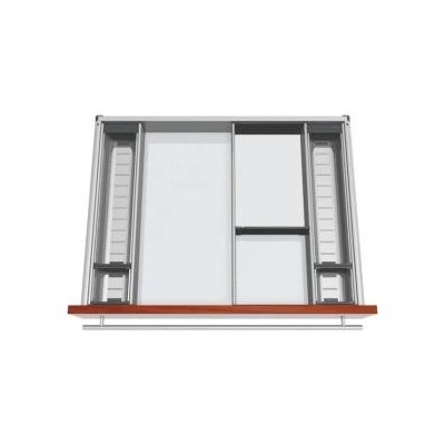 BLUM ORGA-LINE rozdělovník ZSI.550BI1N + ZSI.550KI3N, sada pro šířku korpusu 601-699 mm, délka 550 mm