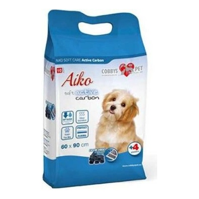 Aiko Podložka absorb.pro psy ActiveCarbon 60x90 cm 10 ks
