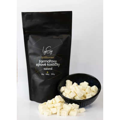 Lyopotraviny Farmářovy sýrové kostičky natural 50 g