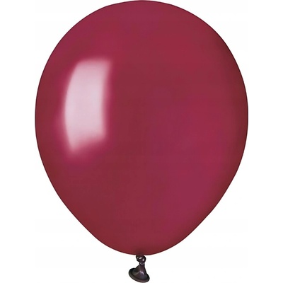 Latexové Balónky Pastelové vínově červené Gemar 5" 13 cm