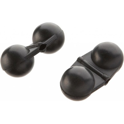 Sportcarp dvojitá rolnička Černá