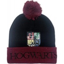 EplusM chlapčenská čiapka s brmbolcom Harry Potter bordová