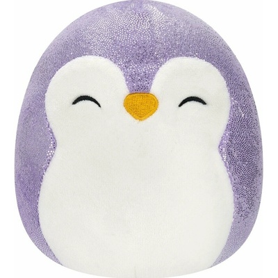 Squishmallows Fialový tučňák Elle