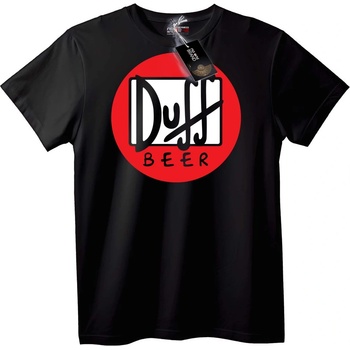 NOONEBRAND Тениска Duff Beer - The Simpsons - L, Black