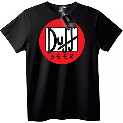 NOONEBRAND Тениска Duff Beer - The Simpsons - L, Black