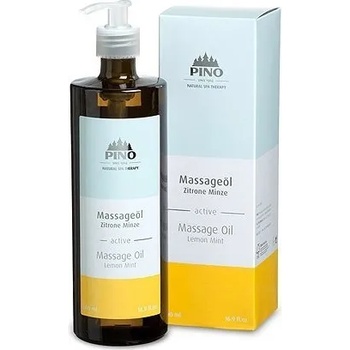 PINO Ароматно масажно масло, Лимон и мента, 500 мл
