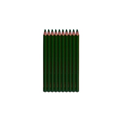 KzL pastelky trojhranné Lak zelená sv 10 ks 71630 25