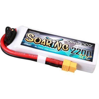 Gens ace LiPo батерия Gens Ace G-Tech Soaring 2200mAh 11.1V 30C 3S XT60 (GEA223S30X6GT)