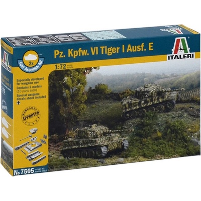 Italeri Easy Kit Pz.Kpfw.VI TIGER I Ausf.E IT 7505 1:72