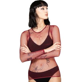 Image 1 of KILLSTAR дамска тениска с дълъг ръкав KILLSTAR - Hellrazor - Червено - KSRA009891