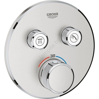 GROHE 29119dc0 - Термостатен смесител grohtherm smartcontrol от неръждаема стомана (gh0765)