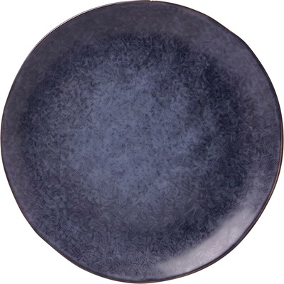 Keramický mělký talíř Storm ø 27 cm – temně modrý, Clay