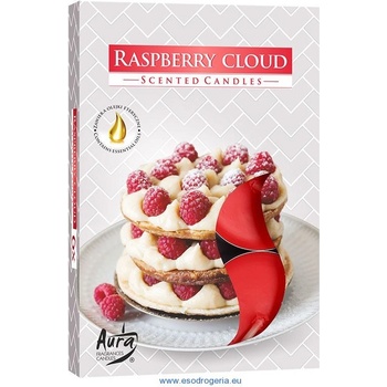 Bispol Aura Raspberry Cloud 6 ks
